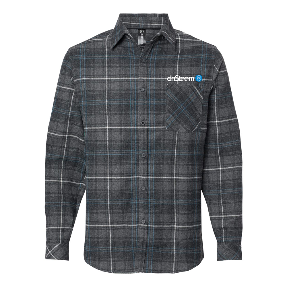 Burnside - Open Pocket Long Sleeve Flannel Shirt