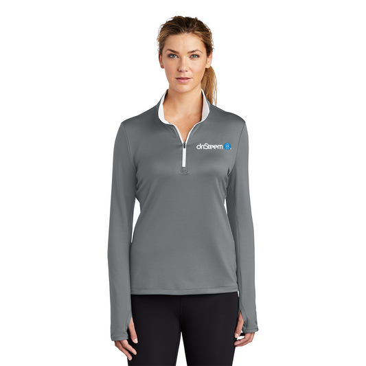 Nike Ladies Dri-FIT Stretch 1/2-Zip Cover-Up