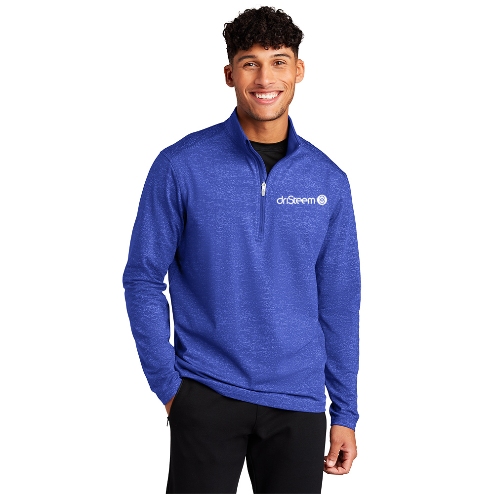 Sport-Tek ® Sport-Wick ® Stretch Reflective Heather 1/2-Zip Pullover