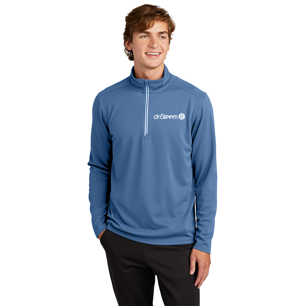 Sport-Tek® Sport-Wick® Textured 1/4-Zip Pullover