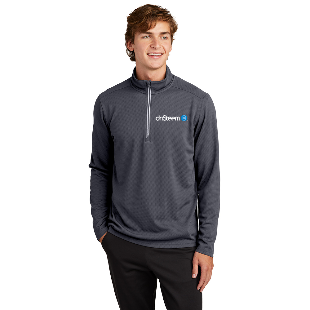 Sport-Tek® Sport-Wick® Textured 1/4-Zip Pullover