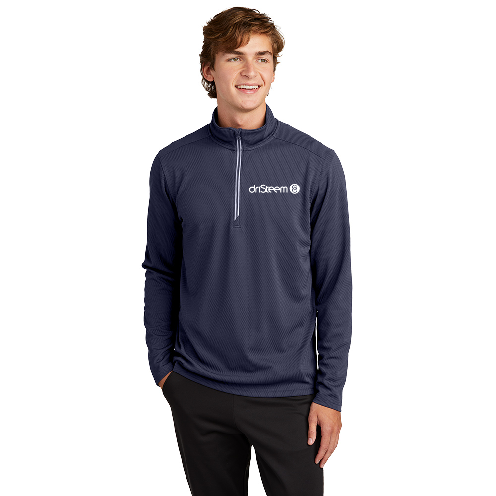 Sport-Tek® Sport-Wick® Textured 1/4-Zip Pullover